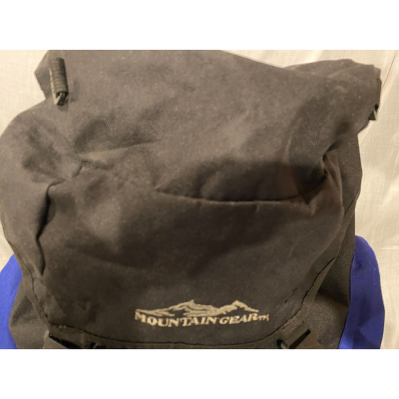 Mountain Gear Tibet 55 Backpack Black Mountaingear Canvas 21"x10" - Picture 12 of 13